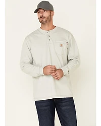 Carhartt Men's FR Henley Long Sleeve Work Shirt