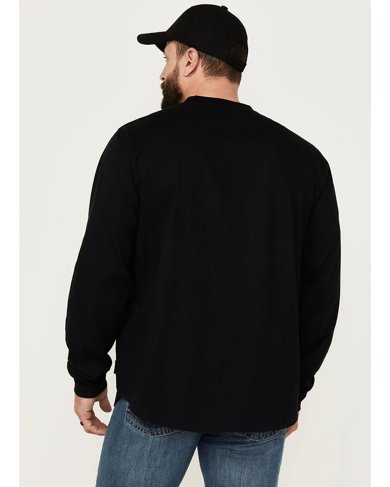 Hawx Men's FR Long Sleeve Graphic Knit T-Shirt