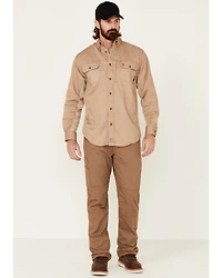 Ariat Men's FR Solid VentTEK Long Sleeve Work Shirt - Big