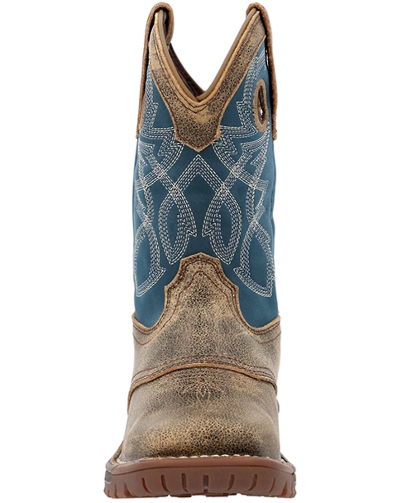 Rocky Little Boys' Legacy 32 Waterproof Western Boots - Broad Square Toe