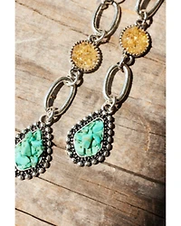 Shyanne Women's Drop Cable Link Earrings