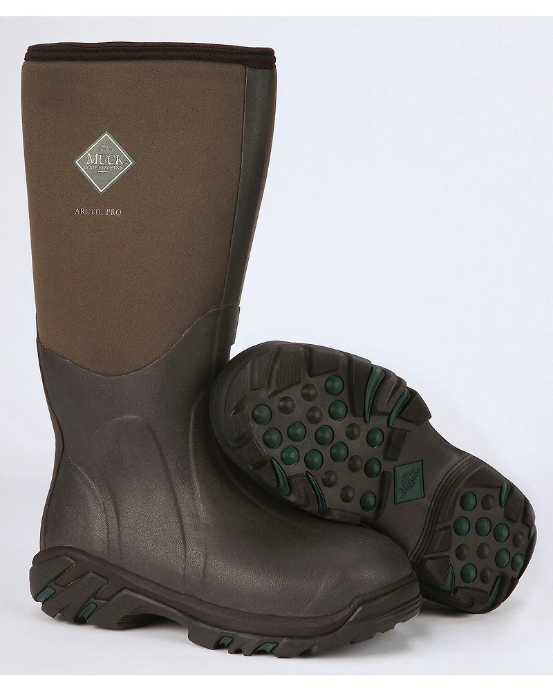 Muck Men's Bark Brown Arctic Pro Boots