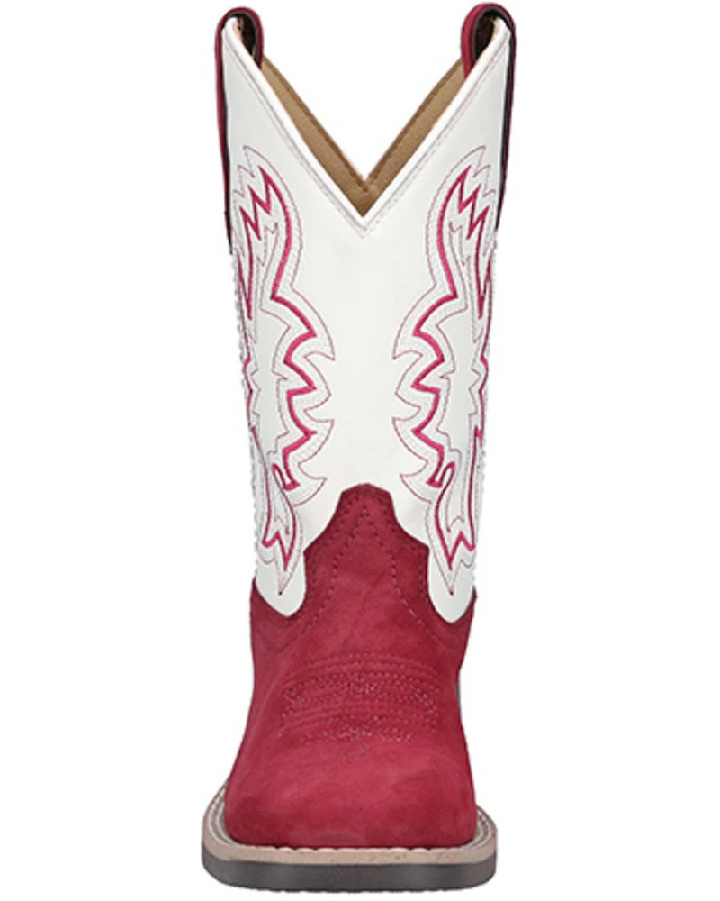 Smoky Mountain Little Girls' Cassidy Western Boots - Broad Square Toe