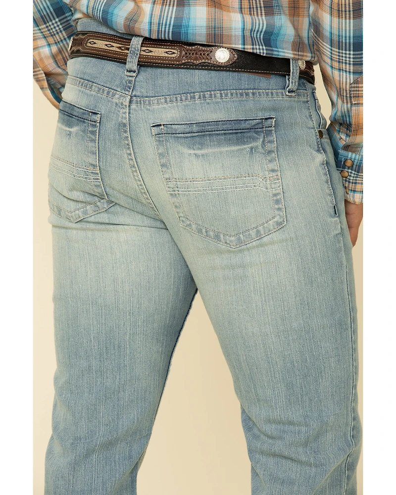 Cody James Men's Crupper Wash Jackson Slim Straight Stretch Denim Jeans