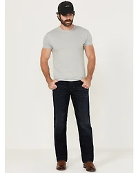 Brothers and Sons Men's Cochise Wash Tucker Slim Straight Stretch Denim Jeans