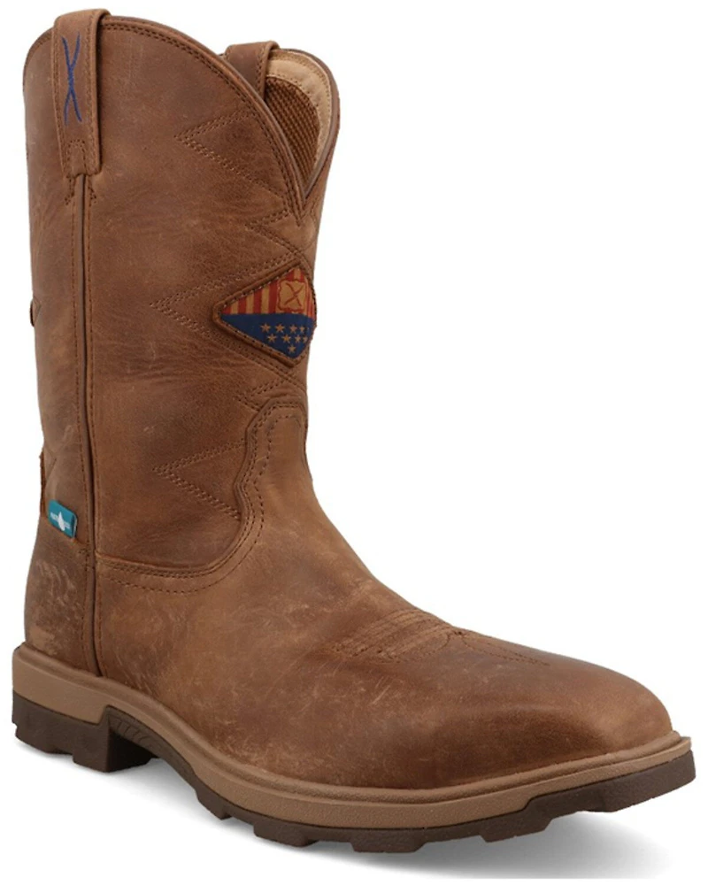 Twisted X Men's 11" Ultralite X™ Waterproof Work Boots - Nano Toe