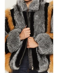 Azalea Wang Women's Cora Faux Fur Jacket