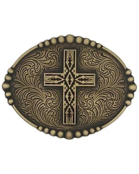 Montana Silversmiths Men's Faith of the Southwest Belt Buckle