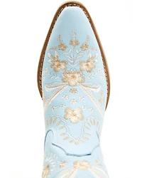 Dingo Women's Primrose Embroidered Leather Western Fashion Booties - Snip Toe
