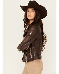 Mauritius Leather Women's Boot Barn Exclusive Lucky Horseshoe Jacket