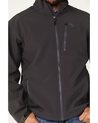 Ariat Men's Logo 2.0 Embroidered Zip Softshell Jacket - Tall