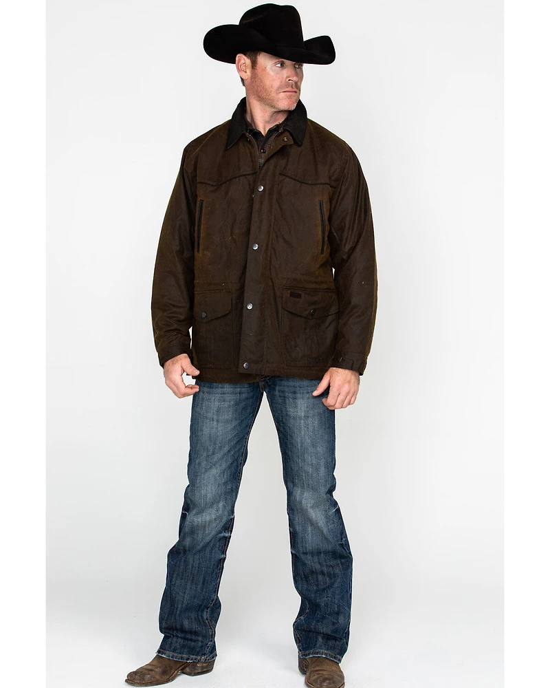 Outback Unisex Waterproof Oilskin Pathfinder Jacket