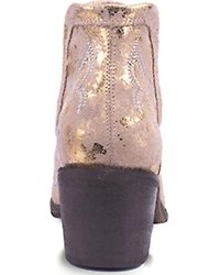 Circle G Women's Western Booties - Snip Toe