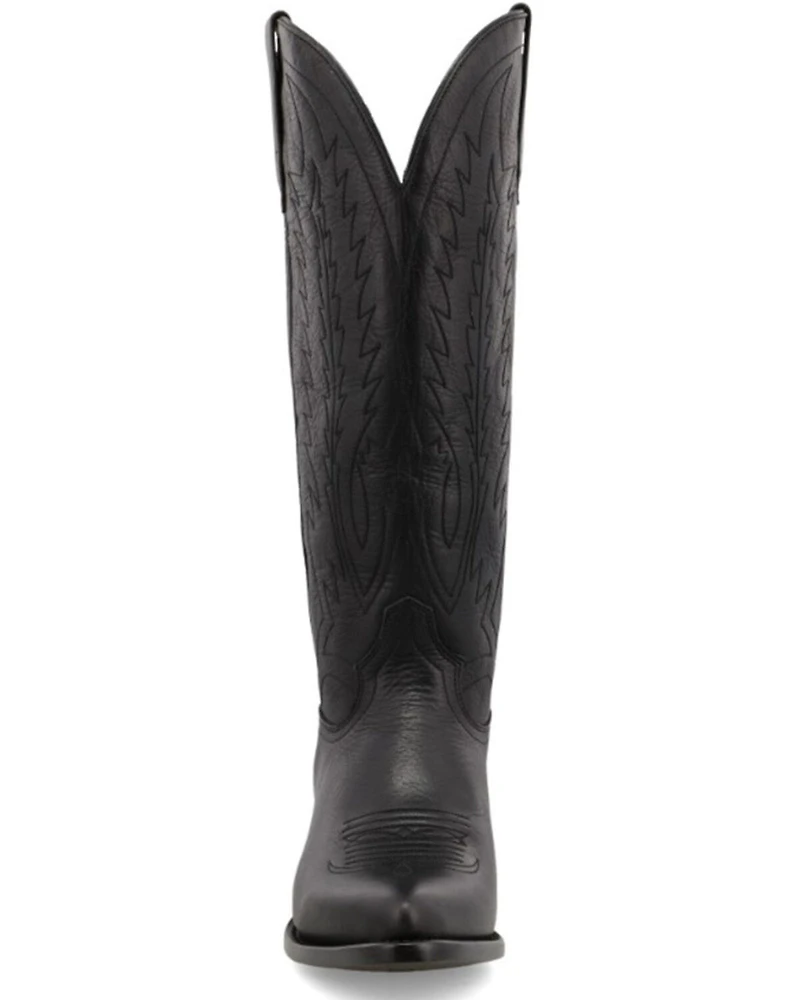 Black Star Women's Eden Stitched Onyx Western Boot - Round Toe