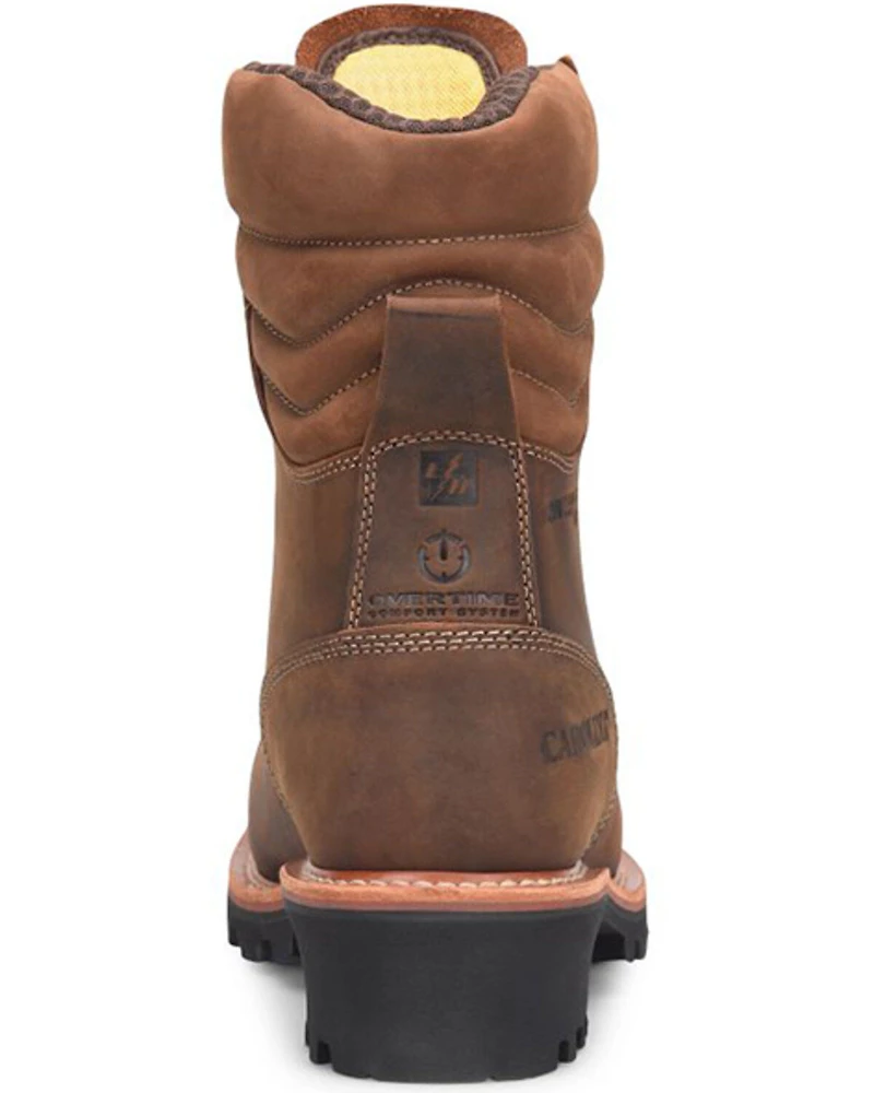 Carolina Men's 9" Hemlock Waterproof 400G Logger Work Boots - Composite Toe