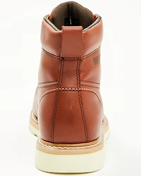 Wolverine Men's 6" Moc Toe Exclusive Wedge Work Boots - Steel
