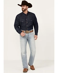Cody James Men's Sawbuck Wash Jackson Slim Straight Stretch Denim Jeans