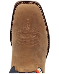 Durango Women's Lady Rebel™ American Flag Serape Work Boots - Square Toe