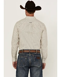 Ariat Men's Fraiser Geo Print Long Sleeve Button-Down Western Shirt