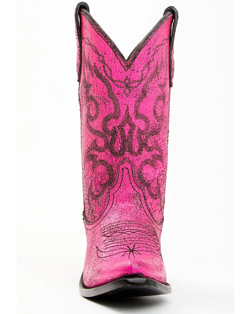 Liberty Black Women's Boot Barn Exclusive Sienna Distressed Western Boots - Snip Toe
