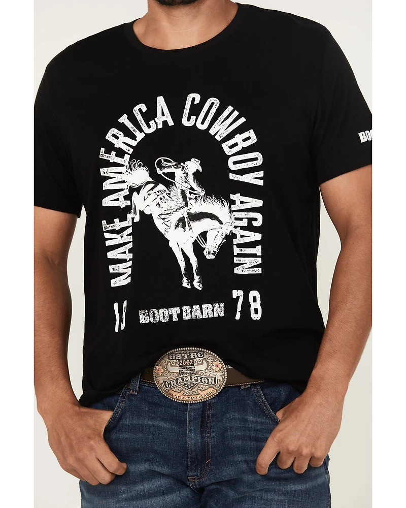 Boot Barn Men's Make America Cowboy Again Short Sleeve Graphic T-Shirt