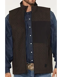 RANK 45® Men's Monroe Southwestern Print Softshell Vest