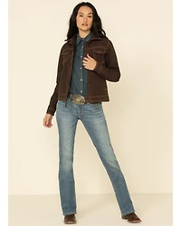 STS Ranchwear Women's Brown Brumby Softshell Jacket