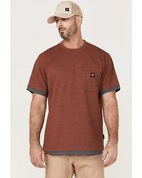 Hawx Men's Layered Work Pocket T-Shirt