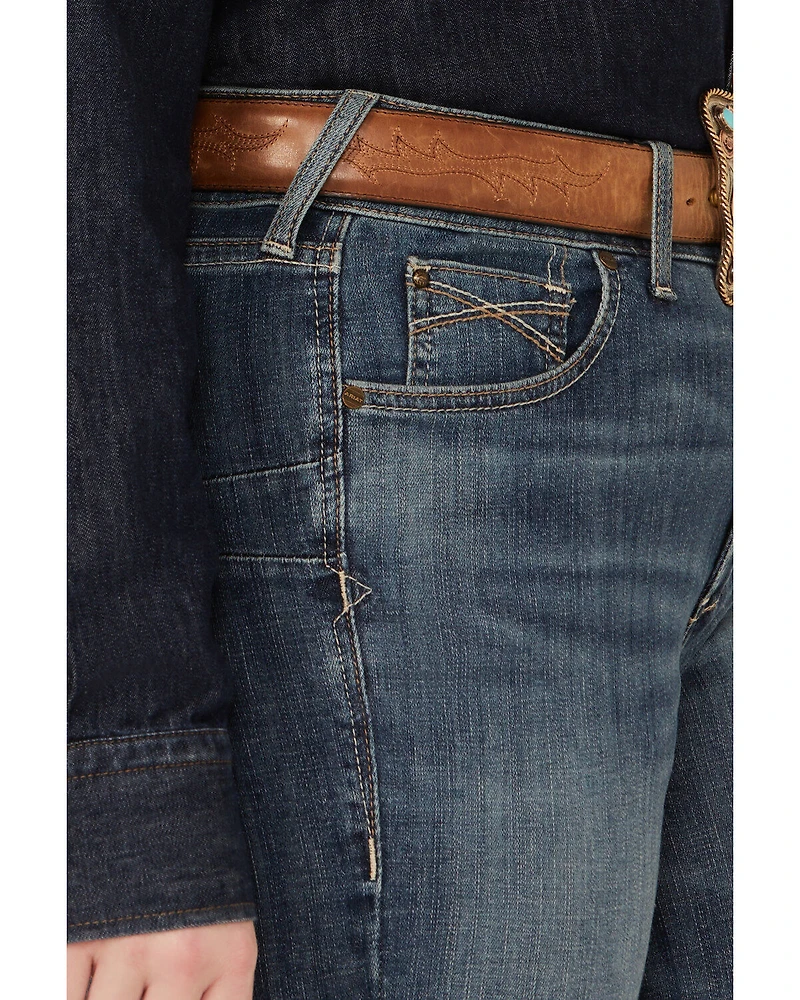Ariat Women's Dark Wash Ella Bootcut Denim Jeans - Plus