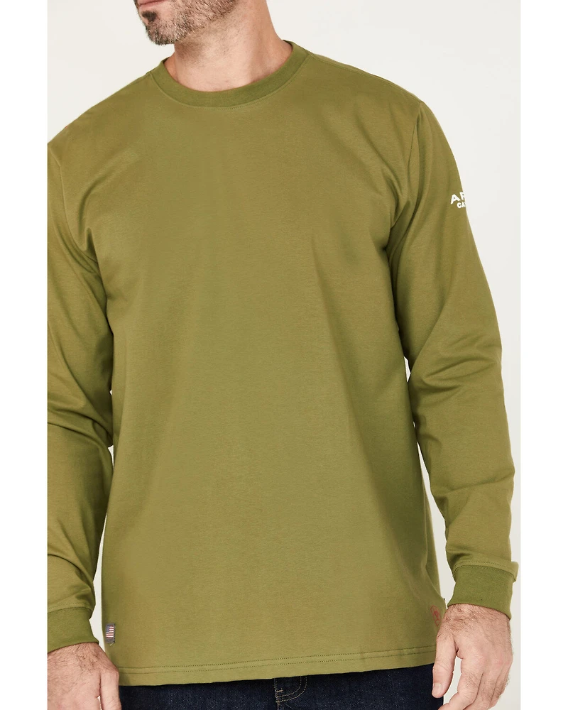 Ariat Men's FR Chain Hook Long Sleeve Graphic Work T-Shirt