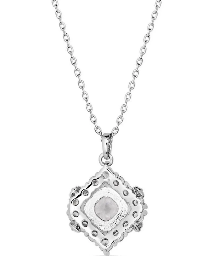 Montana Silversmiths Women's Refined Light Crystal Necklace