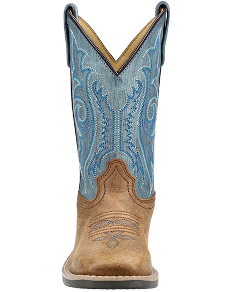 Smoky Mountain Little Boys' Cole Western Boots - Broad Square Toe