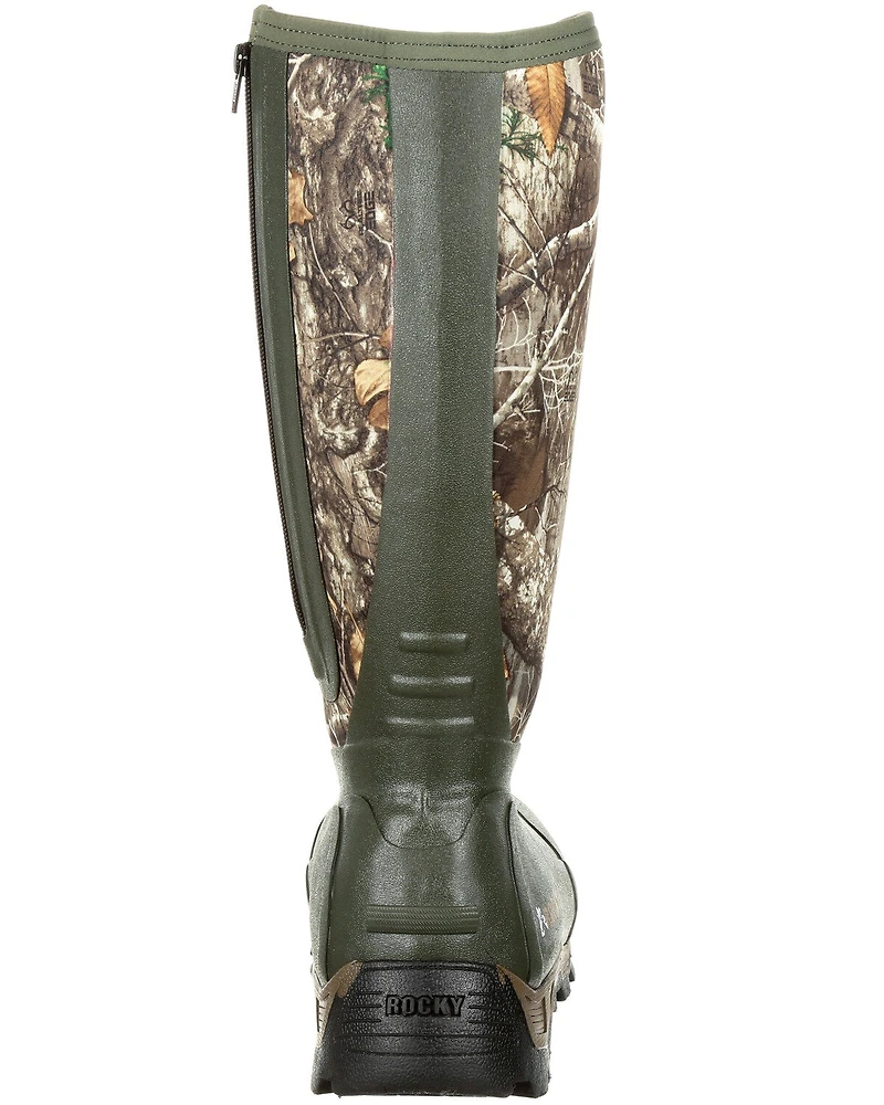 Rocky Men's Sport Pro Insulated Waterproof Rubber Boots - Round Toe