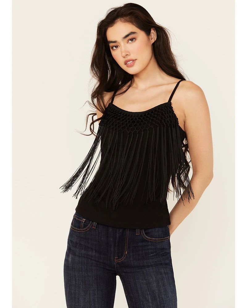Idyllwind Women's Farriswood Fringe Tank Top