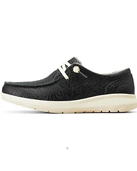 Ariat Women's Hilo Floral Embossed Casual Shoes - Moc Toe