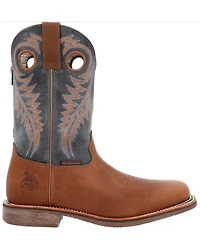 Georgia Boot Men's Carbo-Tec Elite Waterproof Pull On Safety Western Boots