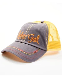 Catchfly Women's Rodeo Gal Ponytail Ball Cap