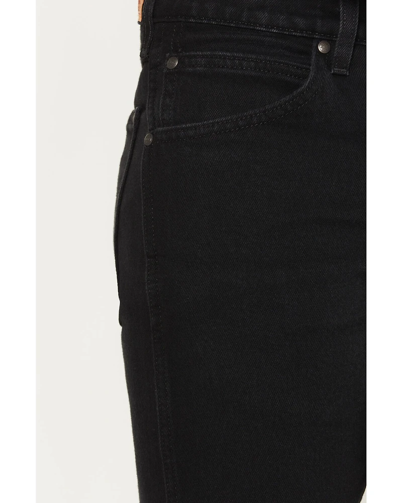 Levi’s Men’s 557 Run The Road Rinse Black Western Straight Denim Jeans