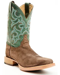 Justin Men's Fergus Roughout Western Boots - Square Toe