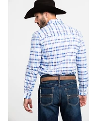 Scully Signature Soft Series Men's Multi Med Plaid Long Sleeve Western Shirt