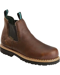 Georgia Boot Men's Romeo Waterproof Slip-On Work Shoes - Steel Toe