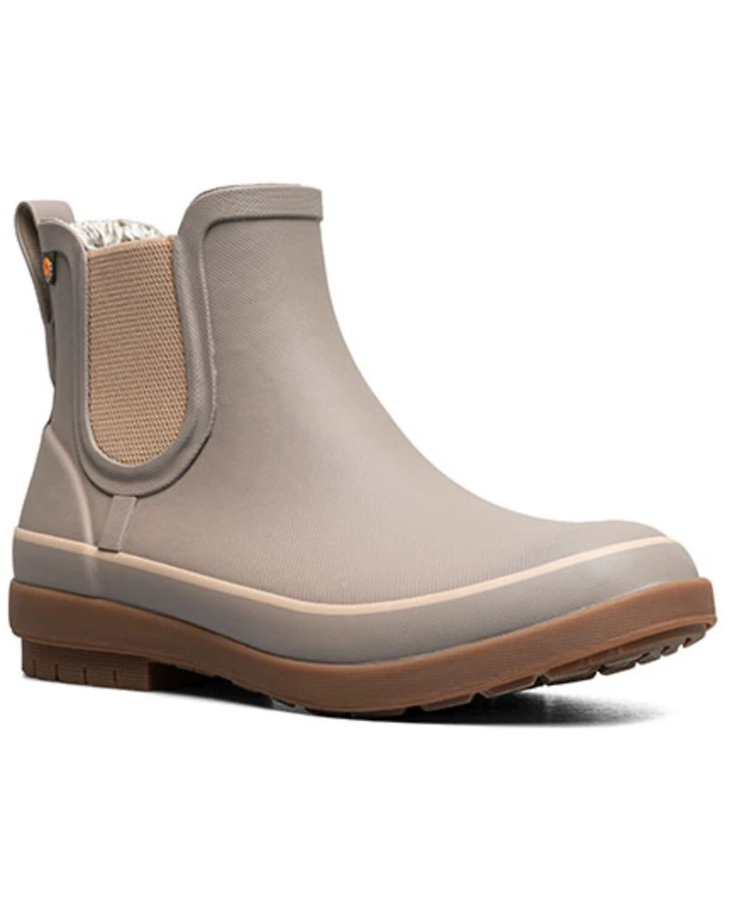 Bogs Women's Amanda Chelsea II Slip-On Rain Boots - Round Toe