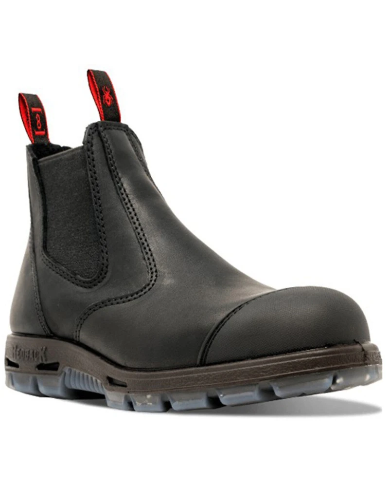 Redback Boots Men's Easy Escape Pull-On Chelsea - Steel Toe