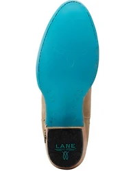Lane Women's Plain Jane Midi Suede Western Boots - Round Toe