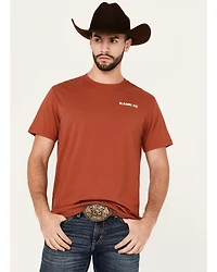RANK 45® Men's Southwestern Logo Shield Short Sleeve Graphic T-Shirt
