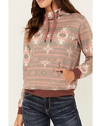Shyanne Women's Southwestern Printed Hoodie