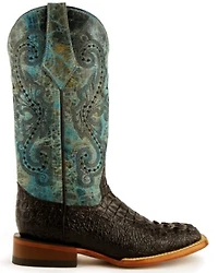 Ferrini Women's Caiman Tail Print Western Boots