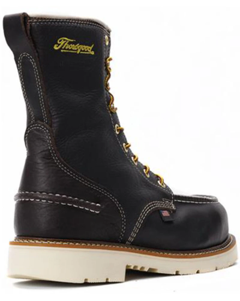 Thorogood Men's Boot Barn Exclusive Waterproof 8" USA Moc Work Boots - Steel Toe