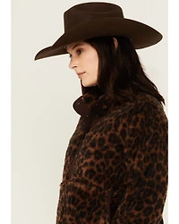 Ariat Women's Berber Leopard Print Sherpa Pullover