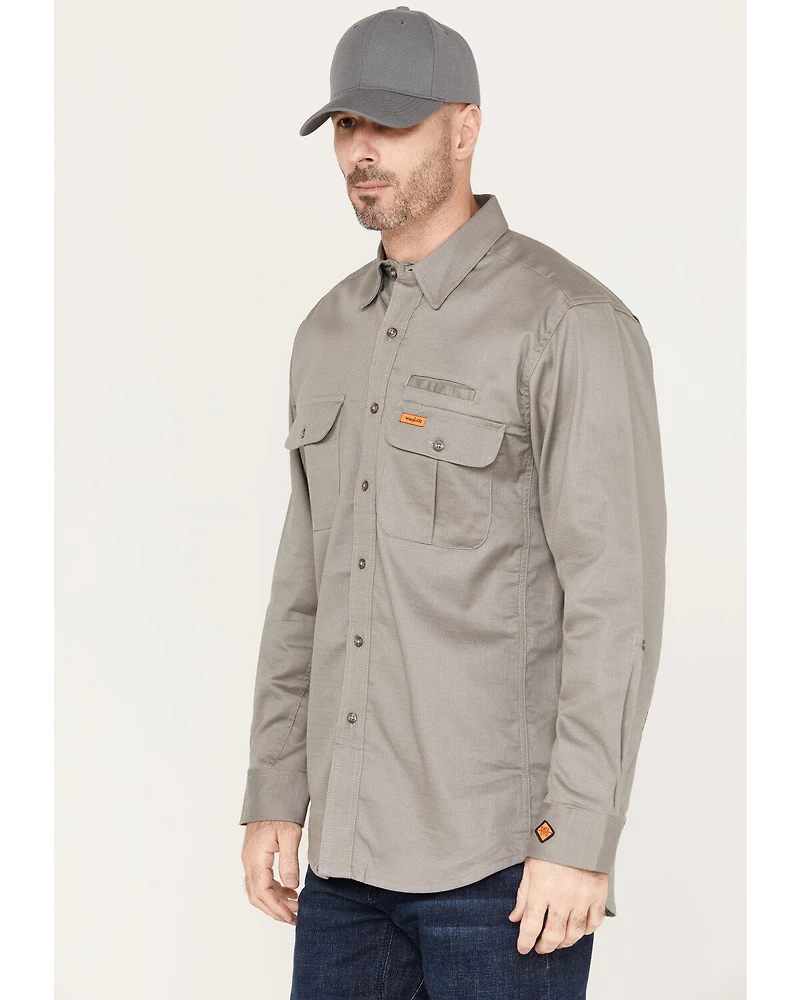 Wrangler 20X Men's FR Long Sleeve Vented Work Shirt